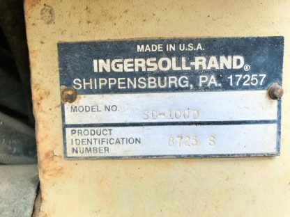 1993 Ingersoll-Rand SD100D SN 8725S Stock No 4200-bruce-equipment-maquinarias-repuestos- accesorios-zonapesada-promocion-compra-venta-latam-usa