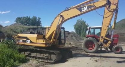 Excavadora Caterpillar 320B-maquinarias-construccion-zonapesada-USA